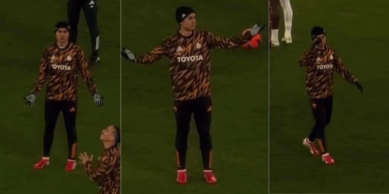 Video del riscaldamento di Roma e Torino: palleggi di bassa qualità prima della Coppa Italia