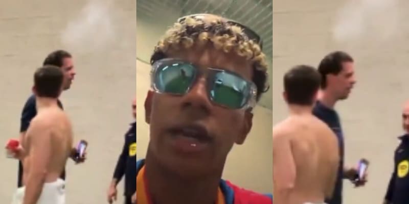 Yamal pubblica e censura video di Szczesny che fuma dopo la Supercoppa spagnola