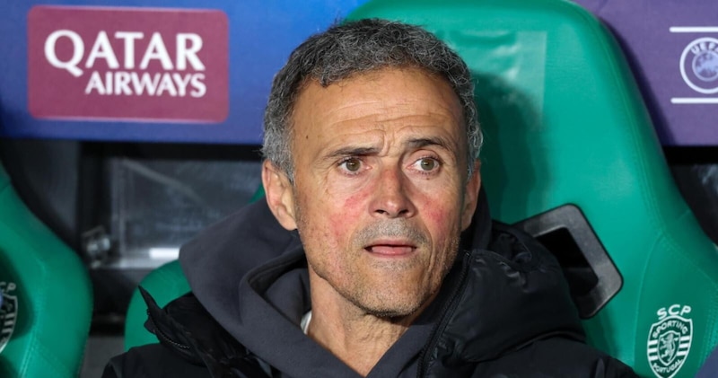 Luis Enrique: reazione emotiva dopo la sconfitta del PSG contro il Sporting CP nella Champions League
