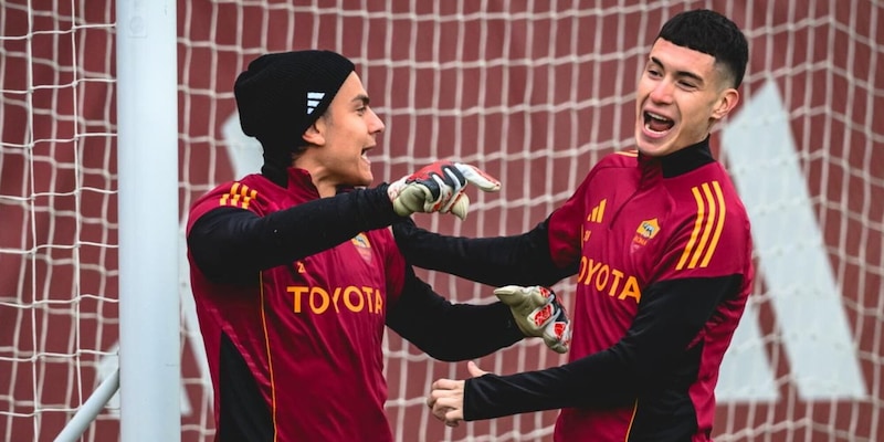 Dybala in porta: la gag con Soulé diventa virale