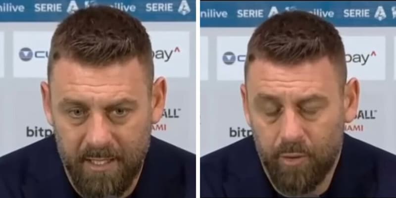 De Rossi in lacrime per la tragedia di Crans‑Montana: la sua emotiva reazione in diretta