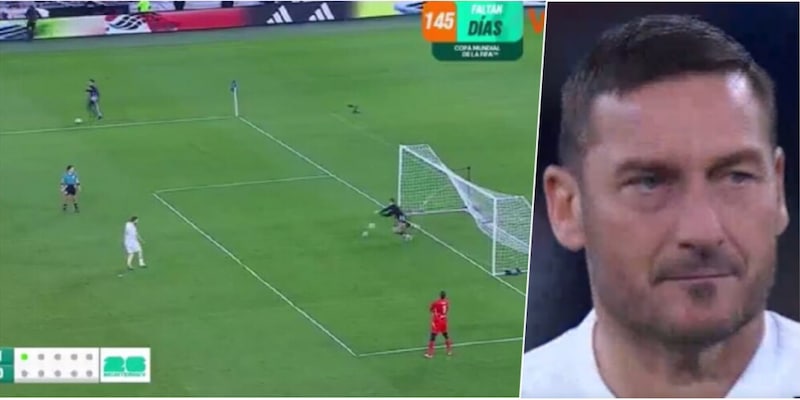 Totti fallisce il rigore in Messico: reazione virale e l'errore di dischetto di Materazzi