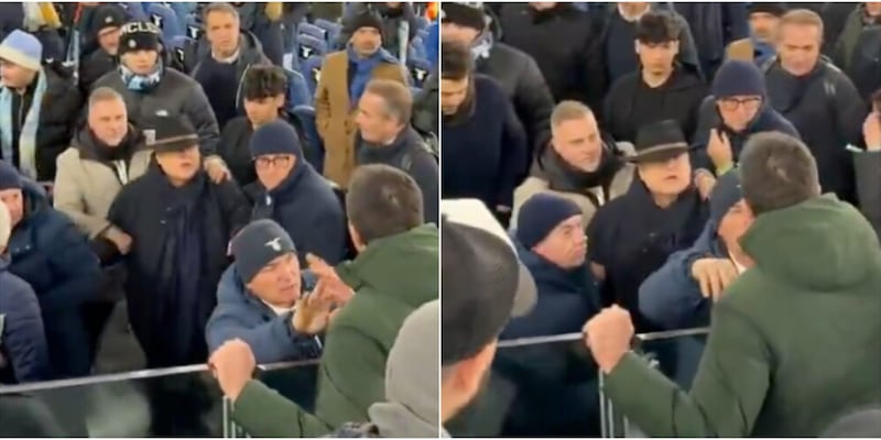 Rissa in tribuna allo Stadio Olimpico dopo la partita Lazio‑Fiorentina: intervento rapido delle forze di sicurezza