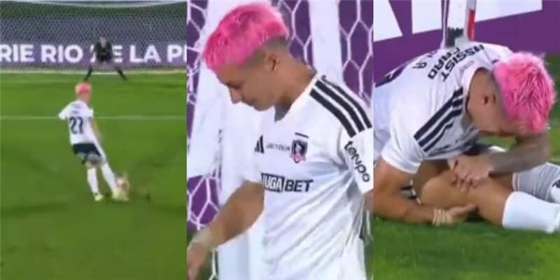 Zavala tenta rigore ispirato a Brahim Diaz: fallimento e infortunio alla gamba