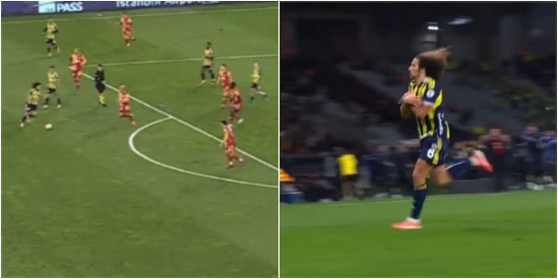 Guendouzi segna in meno di 30 minuti: primo gol per il Lazio contro il Fenerbahce