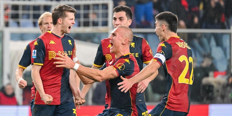 Genoa vince 3‑0 al Cagliari: gol di Colombo, Frendrup e Ostigard al Luigi Ferraris