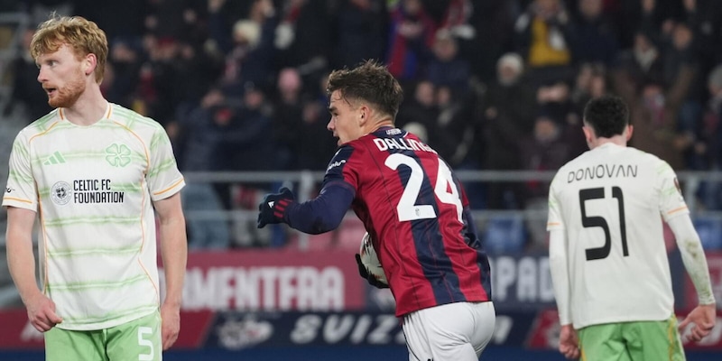 Bologna pareggia il Celtic 2-2, rimonta in dieci uomini dopo l'espulsione di Hatate
