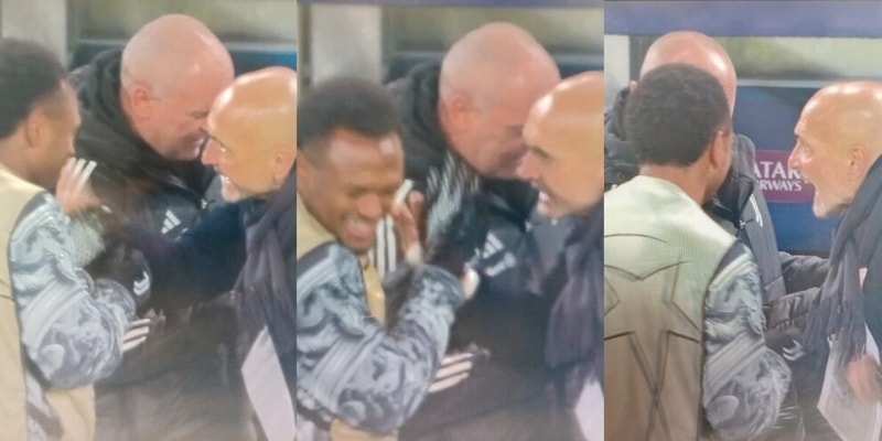 Spalletti in scena contro il Benfica: scontro con tifoso e schiaffi a Openda