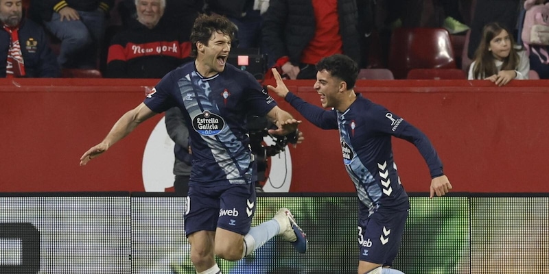 Celta vince grazie a Sanchez Pizjuan, Betis sale al sesto posto