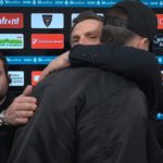 Lecce 1–1 Lazio: Camarda segna e riceve un abbraccio inaspettato da Di Francesco