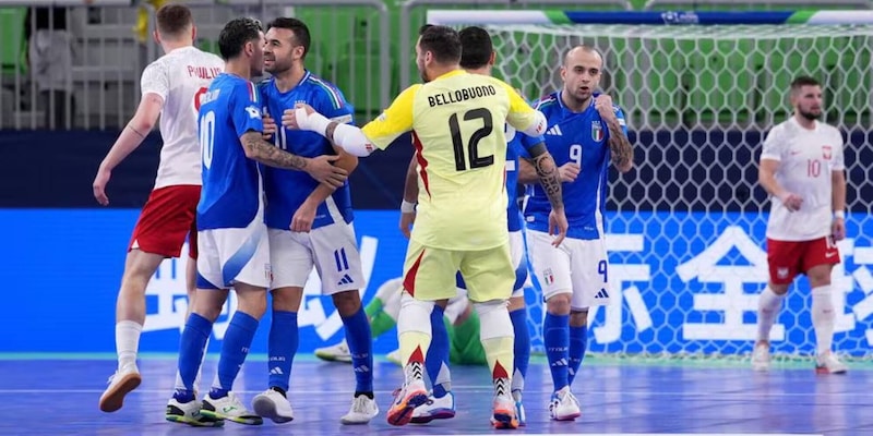 Italia vince all'Euro 2026: De Olivera tre gol, Barichello uno
