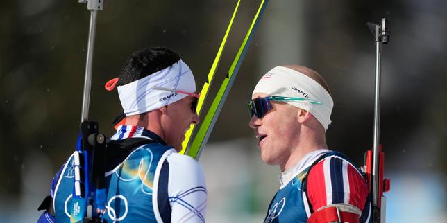 Johannes Dale‑Skjevdal conquista l’oro nella mass start del biathlon ai Giochi Olimpici del 2026; Quentin Fillon Maillet raggiunge record di medaglie per la Francia