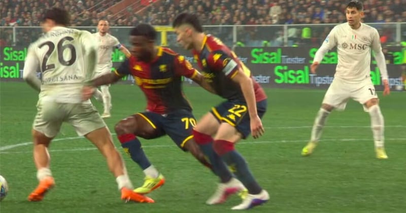 Genoa-Napoli: rigore su Vergara confermato, ma i gialli generano confusione