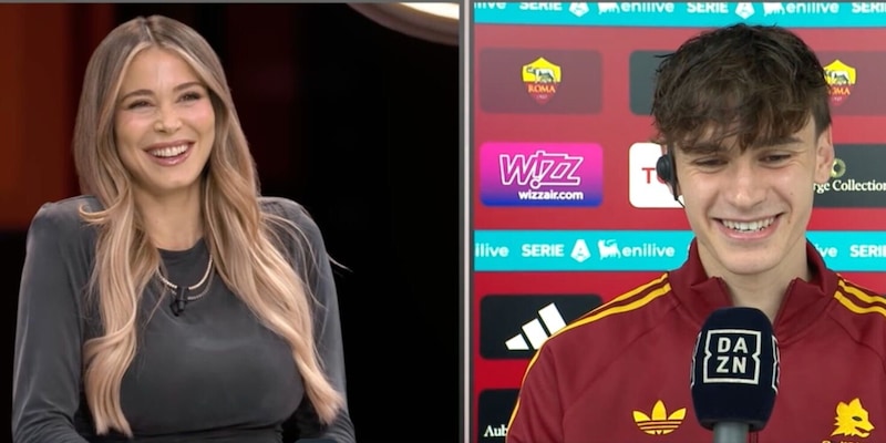 Diletta Leotta: Pisilli confessa di non voler fare il giornalista, mentre Niccolò segna il terzo gol della Roma