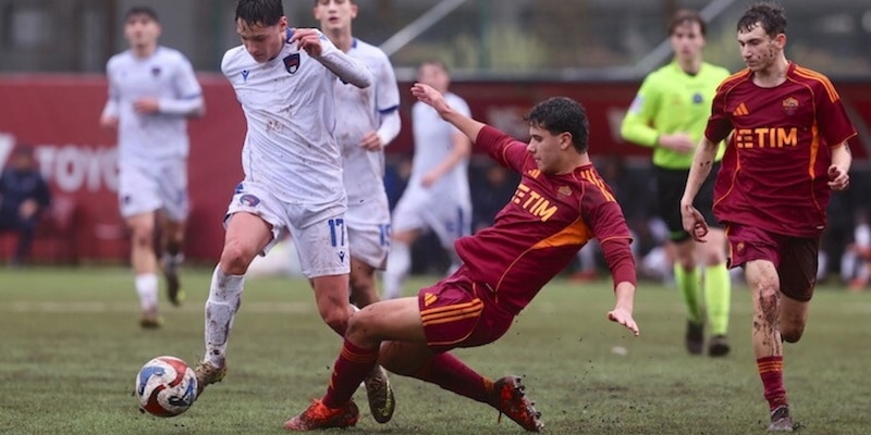 Roma Under 18 perde 2‑1 in partita di rappresentanza contro avversario dilettante