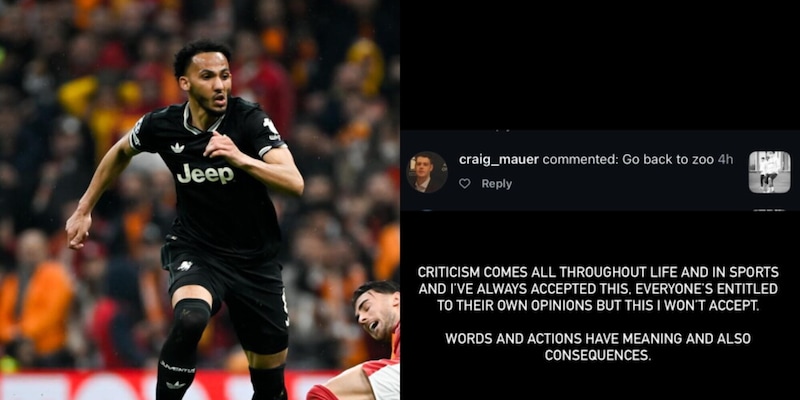 Kelly della Juventus risponde a insulto razzista: “Ci saranno conseguenze”