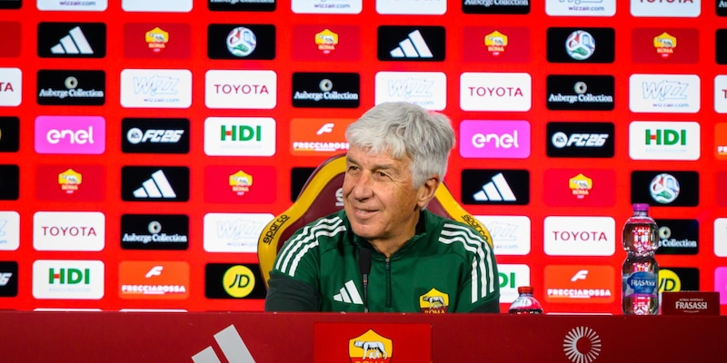 Gasperini: la Champions è l'unica via, avverte della pressione e cita Francesco, Kalulu, Totti e Bastoni