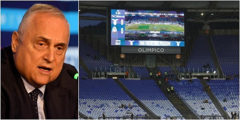 Lazio: tifosi boicottano la semifinale di Coppa Italia, Stadio Olimpico vuoto