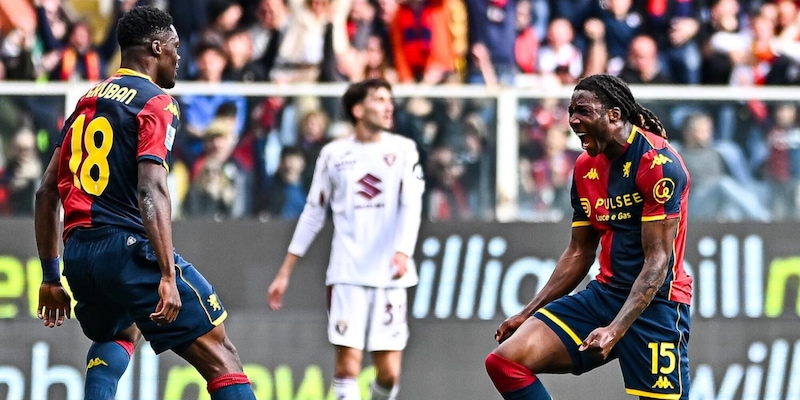 Genoa domina Torino 3‑0 al Marassi: gol di Norton‑Cuffy, Ekuban e Messias