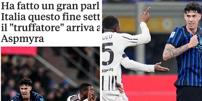 Norvegia: un media etichetta il difensore dell'Inter come “truffatore”