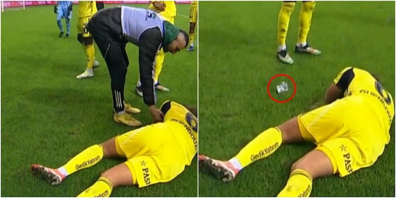 Guendouzi infortunato: colpito da bottiglietta durante la partita Fenerbahce‑Kocaelispor