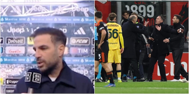 Fabregas si scusa ma critica Allegri prima della sfida con la Juventus