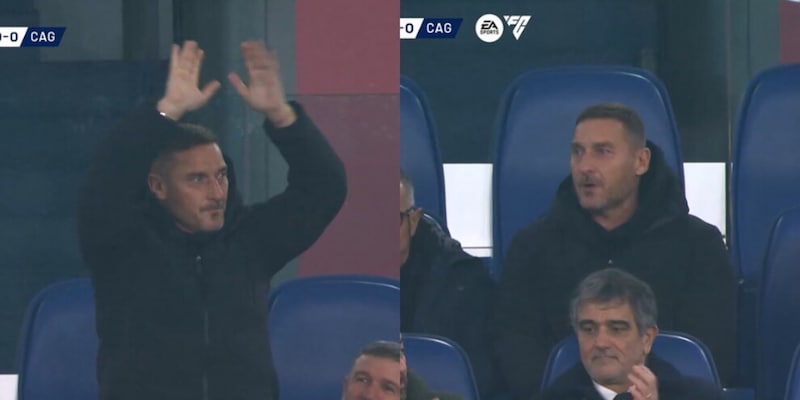 Totti al Olimpico: 70.000 spettatori e la Roma vince 2‑0 sul Cagliari