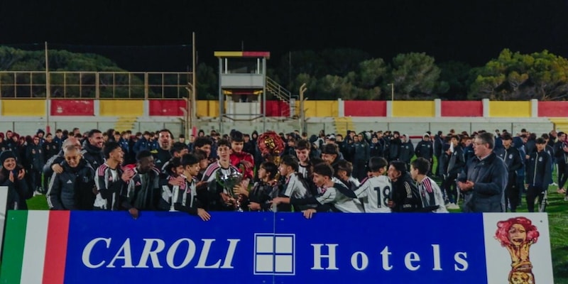 Juventus Under 14 conquista il Trofeo Caroli Hotels, sconfigge la Lazio all’ultimo minuto