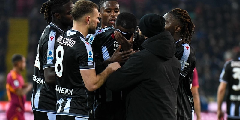 Udinese: Davis fuori per infortunio all'adduttore, quattro settimane di recupero