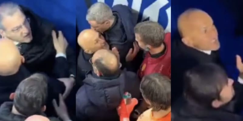 Alterco in tunnel Inter‑Juve: La Penna e i dirigenti Juventus, Spalletti tenta di calmare la situazione