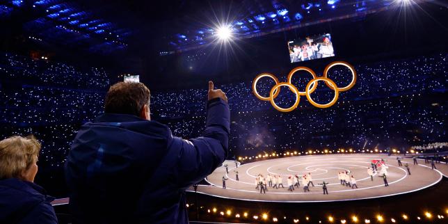 San Siro accoglie la delegazione ucraina al lancio dei Giochi Olimpici 2026