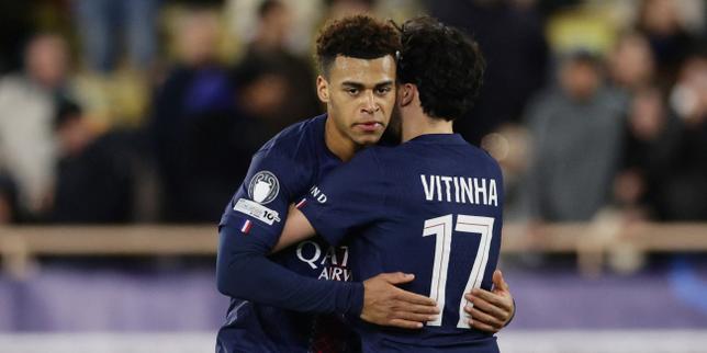 PSG vince 3‑2 a Monaco grazie al doppio di Doué: ritorno a Parigi con vantaggio