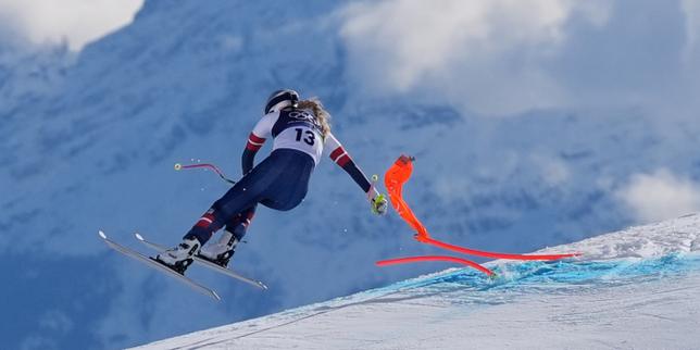 Lindsey Vonn, 41 anni, torna in pista per i Giochi Olimpici 2026 dopo una grave caduta