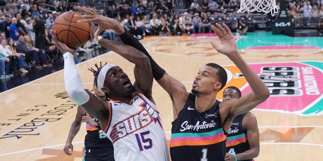 Spurs trionfano su Phoenix: Wembanyama con 17 punti guida la vittoria