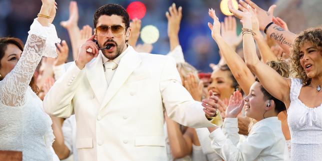 Bad Bunny al Super Bowl 2026: 15 minuti di performance con Lady Gaga e Ricky Martin