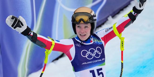 Romane Miradoli al super‑G: la Francia vince l'argento storico